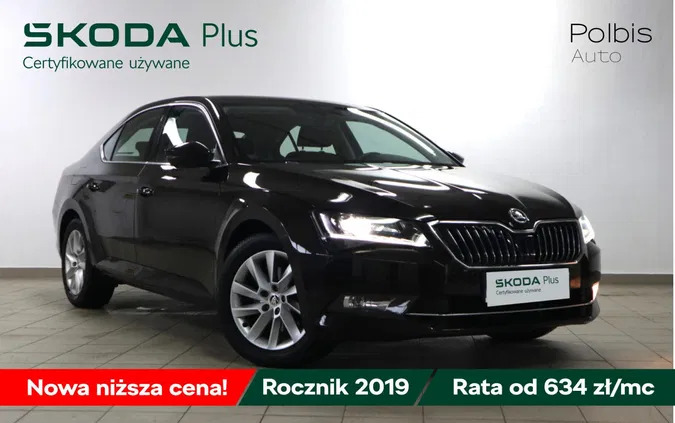 skoda Skoda Superb cena 79900 przebieg: 106000, rok produkcji 2019 z Olsztyn